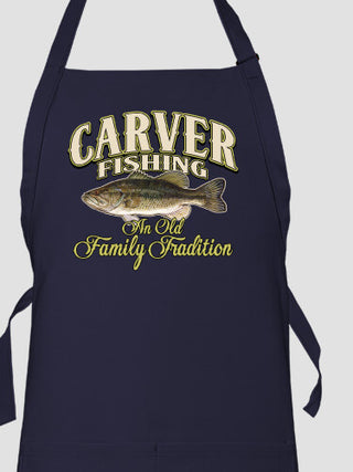 Fishing Family Tradition : Printed Aprons