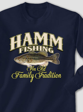Fishing Family Tradition : Printed Long Sleeves
