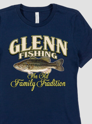 Fishing Family Tradition : Premium Ladies T-Shirts