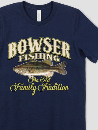 Fishing Family Tradition : Premium Printed T-Shirts