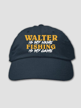 Fishing is my Game : Embroidered Baseball Hats