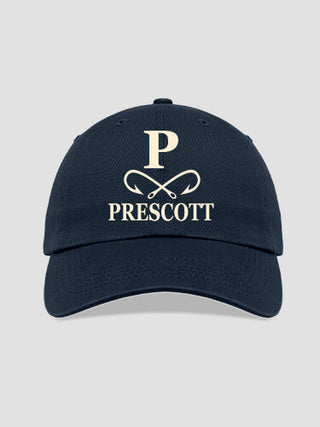 Fishing Monogram : Embroidered Baseball Hats