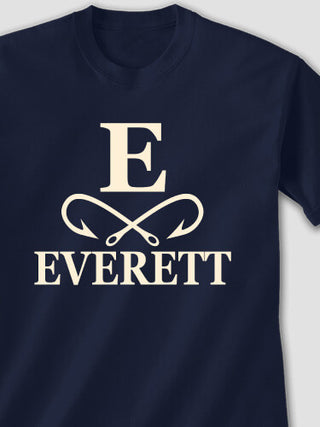 Fishing Monogram : Printed T-Shirts