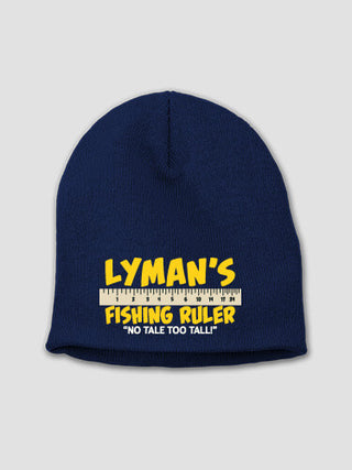 Fishing Ruler : Embroidered Beanies