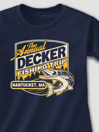 Fishing Trip : Adult Ladies Fitted T-Shirt
