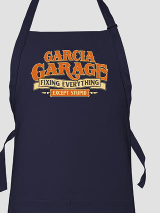 Fixing Everything Garage : Printed Aprons