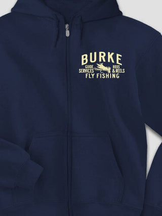 Fly Fishing Guide : Embroidered Zip Hoodies