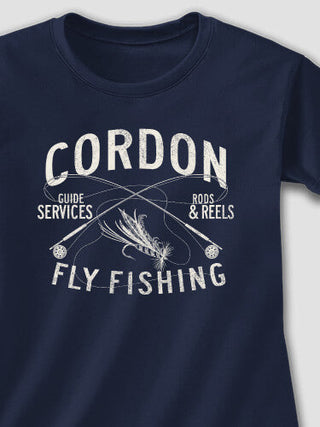 Fly Fishing Guide : Adult Ladies Fitted T-Shirt