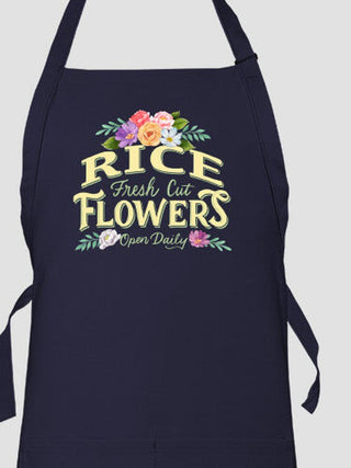 Fresh Cut Flowers : Printed Aprons