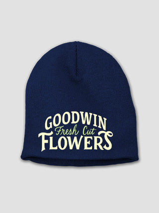 Fresh Cut Flowers : Embroidered Beanies