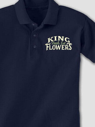 Fresh Cut Flowers : Embroidered Polo Shirts