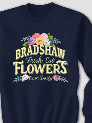 Fresh Cut Flowers : Printed Sweatshirts