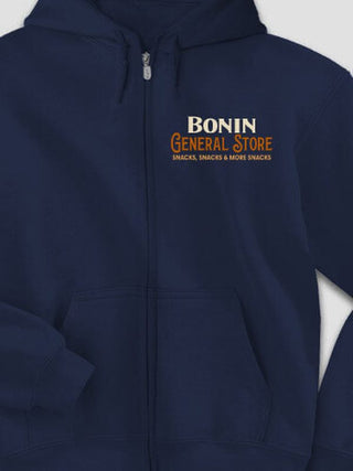 General Store : Embroidered Zip Hoodies