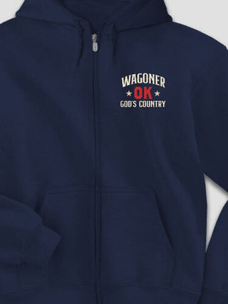 God's Country : Embroidered Zip Hoodies