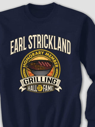 Grilling Hall Of Fame : Printed Sweatshirts