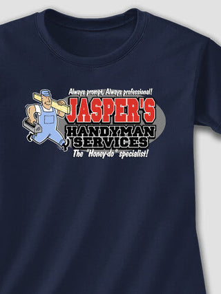 Handyman : Adult Ladies Fitted T-Shirt