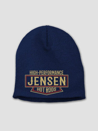 High-Performance Hot Rods : Embroidered Beanies