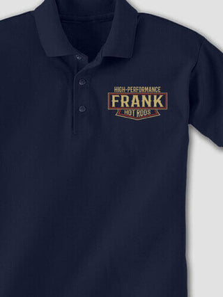 High-Performance Hot Rods : Embroidered Polo Shirts