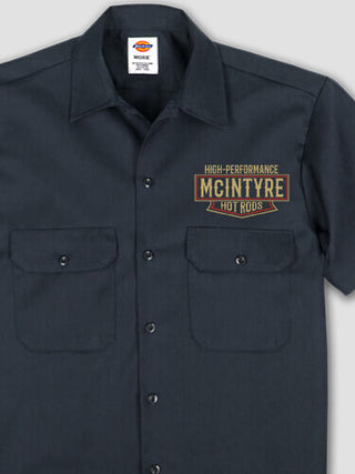 High-Performance Hot Rods : Embroidered Work Shirts