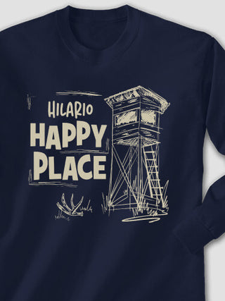 Hunting Happy Place : Printed Long Sleeves