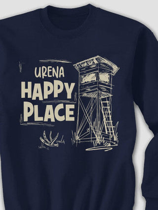 Hunting Happy Place : Printed Sweatshirts