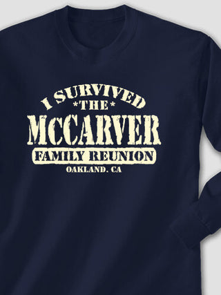 I Survived Reunion : Printed Long Sleeves