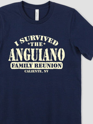 I Survived Reunion : Premium Printed T-Shirts