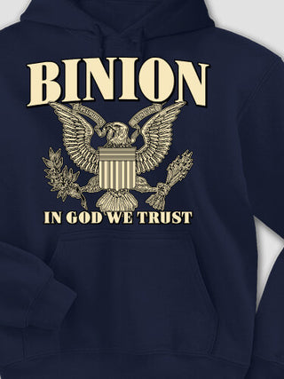 In God We Trust : Printed Hoodies