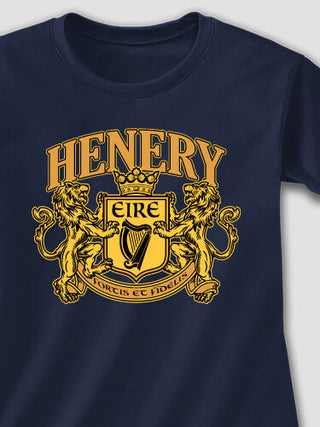 Irish Crest : Adult Ladies Fitted T-Shirt