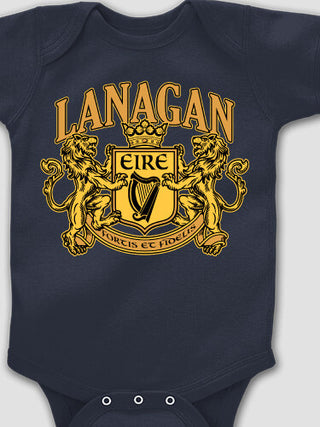 Irish Crest : Printed Baby Bodysuits