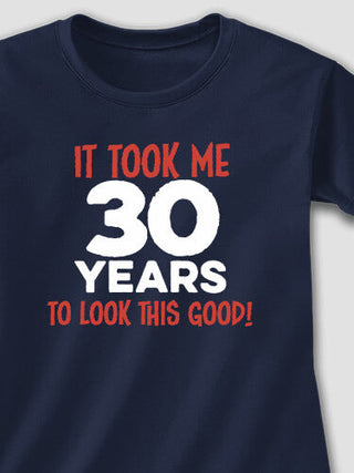 It Took Years : Adult Ladies Fitted T-Shirt