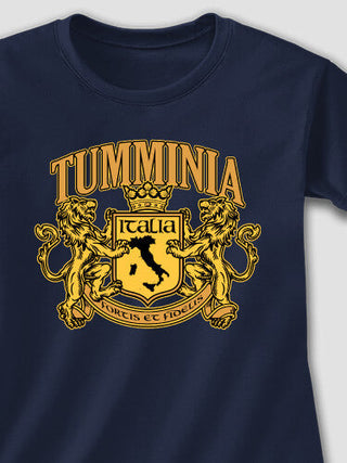 Italian Crest : Adult Ladies Fitted T-Shirt