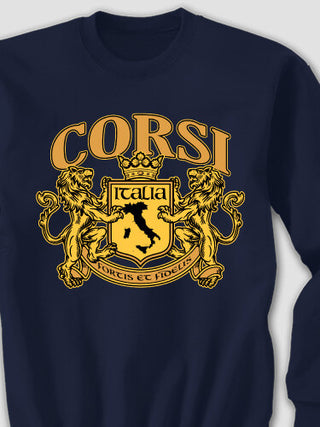 Italian Crest : Printed Sweatshirts