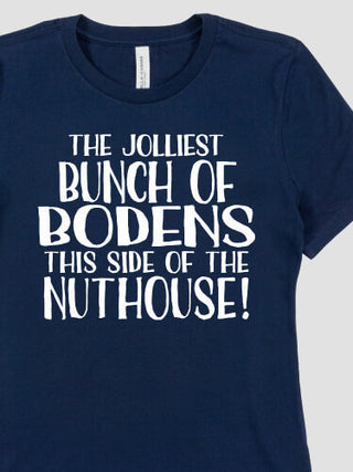 Jolliest Bunch : Premium Ladies T-Shirts