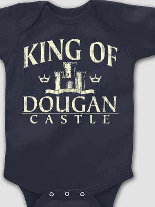 King Of The Castle : Printed Baby Bodysuits