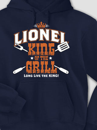 King of the Grill : Printed Hoodies