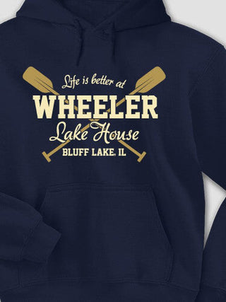 Lake House : Printed Hoodies