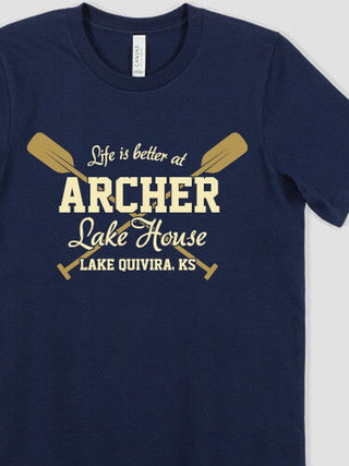 Lake House : Premium Printed T-Shirts