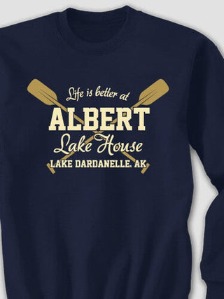 Lake House : Printed Sweatshirts