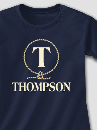 Lasso Monogram : Adult Ladies Fitted T-Shirt