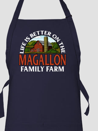 Life Is Better Farm : Printed Aprons