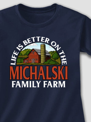 Life Is Better Farm : Adult Ladies Fitted T-Shirt