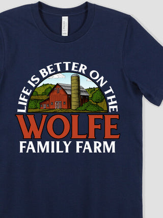 Life Is Better Farm : Printed T-Shirts
