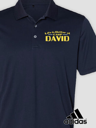 Life Is Better : Embroidered Adidas&reg; Polo Shirts