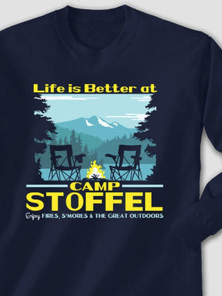 Life Is Better : Printed Long Sleeves