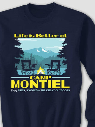 Life Is Better : Printed Sweatshirts