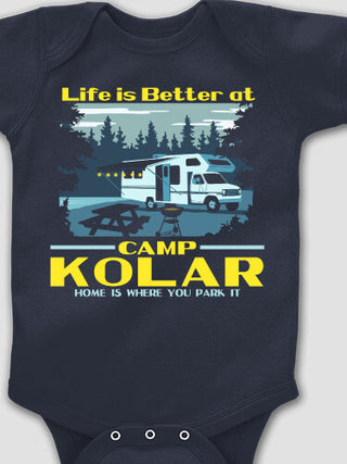 Life Is Better RV : Printed Baby Bodysuits