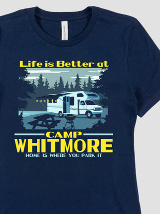 Life Is Better RV : Premium Ladies T-Shirts