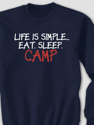Life is Simple : Printed Sweatshirts