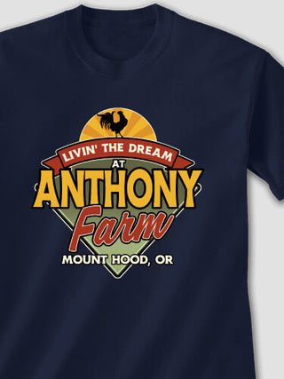 Livin' The Dream Farm : Printed T-Shirts